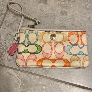 Coach wristlet